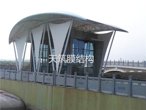 景觀河道巡邏亭膜結(jié)構(gòu)